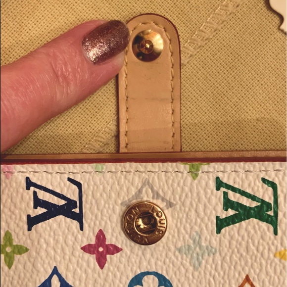 Louis Vuitton Multicolor Monogram Card Case/Address Book - Picture 9 of 11